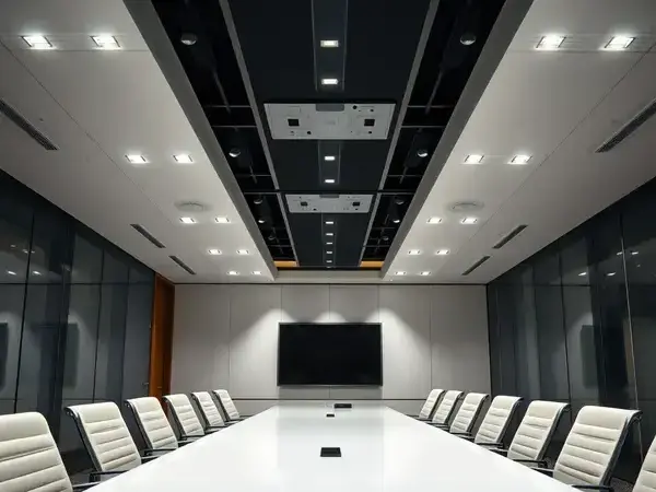 Modern office conference room
